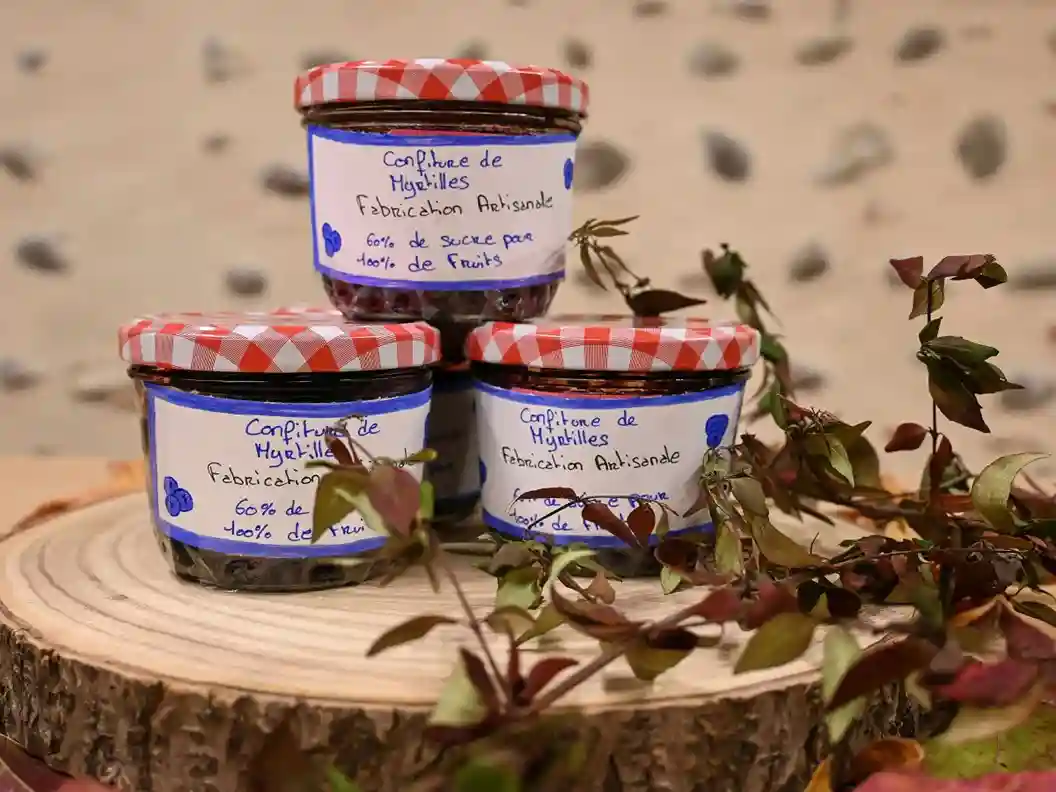 Confiture â la myrtille